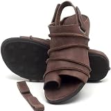 FGRID Bunion-voetcorrectorsandalen voor dames, orthopedische schoen met clipteen, leren steunzool voor pijnverlichting, bunion-symptomen,Bruin,42