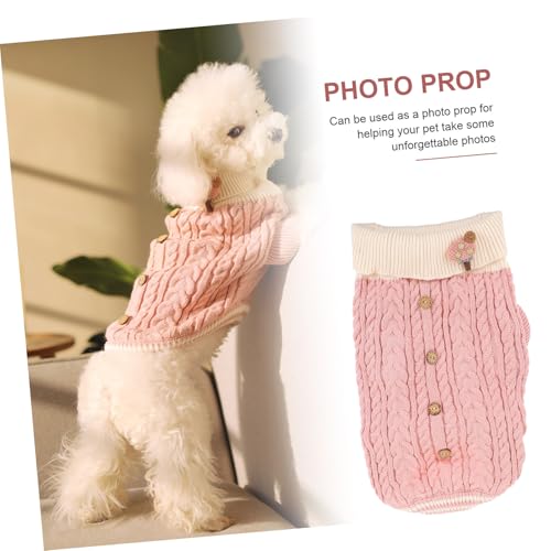 Suéter para Perros Pequeños de Algodón Grueso en Invierno miniatura 3
