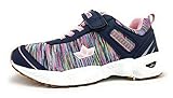 Lico Unisex Kinder Barney Hallenturnschuhe, Marine Rosa, 35 EU