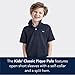 vineyard vines Kids’ Pique Polo Shirt, Vineyard Navy, White Cap, 6