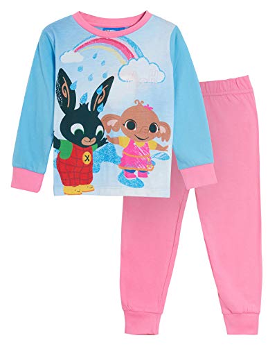 Bing Bunny - Pijama Largo para niños y niñas Azul Splash 3-4 Años