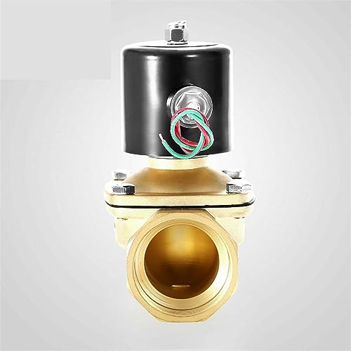 Électrovanne BSP 24VAC 1.5 pouces normalement fermée DN40 pour contrôle d'eau - 2