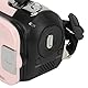 Digitalkamera HD 1080P 16MP 2,4 Zoll Drehbarer Bildschirm Camcorder 16X Zoom Recorder Fülllicht (Rosa)