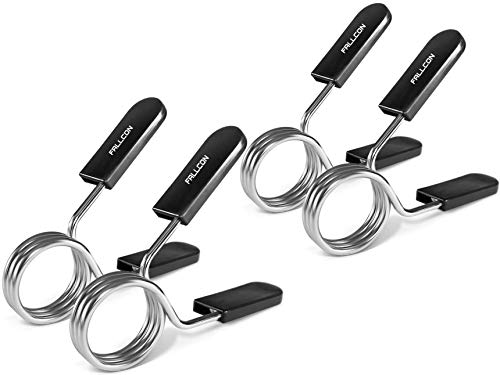 Abrazaderas Mancuernas 28mm - Pinzas para Barra Cierre Bloqueadores para Mancuernas y Barra - Resistentes y Cómodos(4PCS) Cover