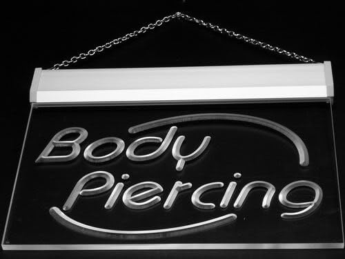 ADVPRO i538-b Body Piercing Tattoo Shop Display New Light Sign