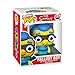 Funko Pop! Bitty: Simpsons - Bart Simpson, Mr. Burns, Krusty The Clown, and Mystery Chase Figure - 0.9 Inch (2.2 Cm) - The Simpsons Collectable - Stackable Display Shelf Included