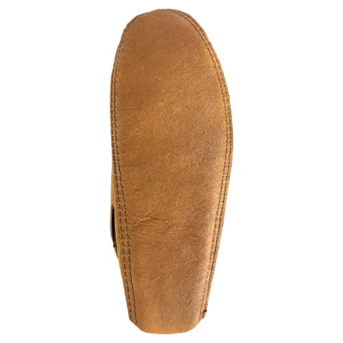 Laurentian Chief Men's Suede Moccasins with Moose Hide Trim3