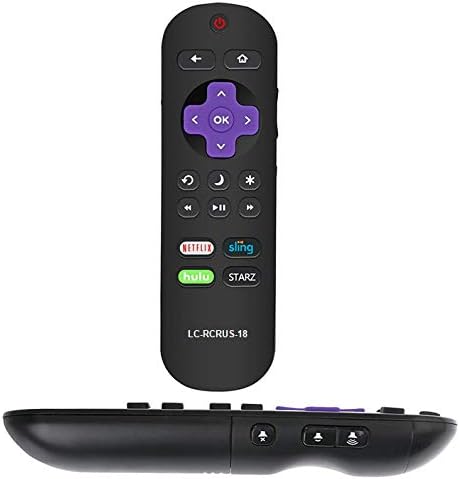 New Lc-Rcrus-18 Remote Control Lcrcrus18 Replaced For Sharp Roku Tv Lc-32Lb591U Lc-55Lbu591U Lc-50Lbu591U Lc-43Lbu591U Lc-32Lbu591U 398Gr10Bespn0002 Lc-32Lb481U Lc-43Lb481C Lc-43Lb481U Lc-65Lbu591U