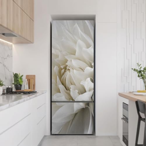 Décalcomanie réfrigérateur haute finition pétales de fleurs
