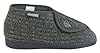 Dunlop Mens Adjustable Quick Easy Touch Fastening Orthopaedic Boot Slippers - Washable Hook and Loop Cosy Winter Bootie Slippers Men Size 10 UK #2