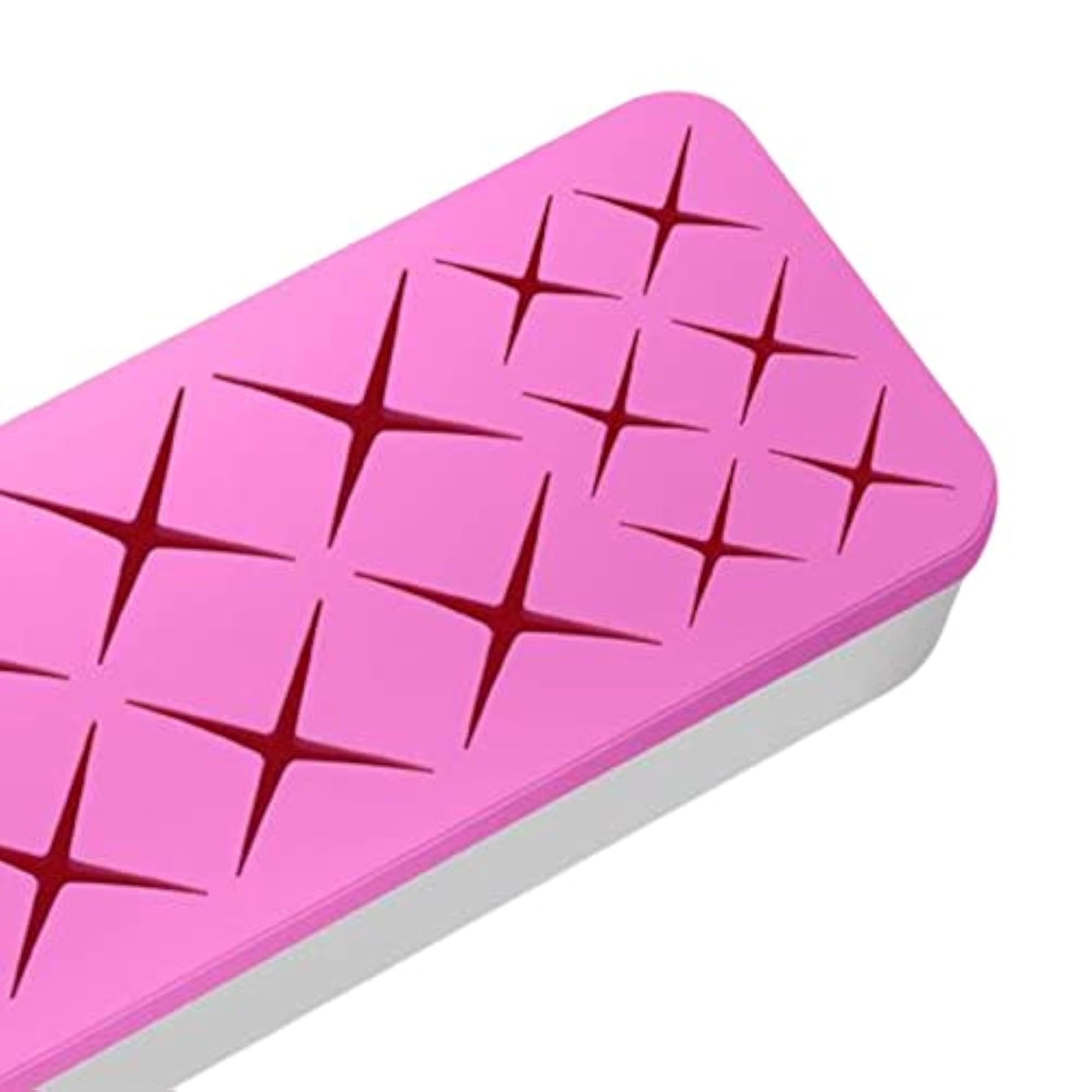 Lip Gloss Organizer for Women, Rose Red Desktop Storage