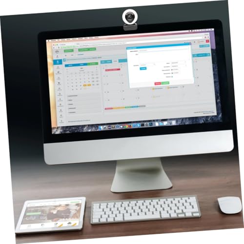 Webcam 4k autofocus et lumiere ordinateur pour visioconference fluide - 4