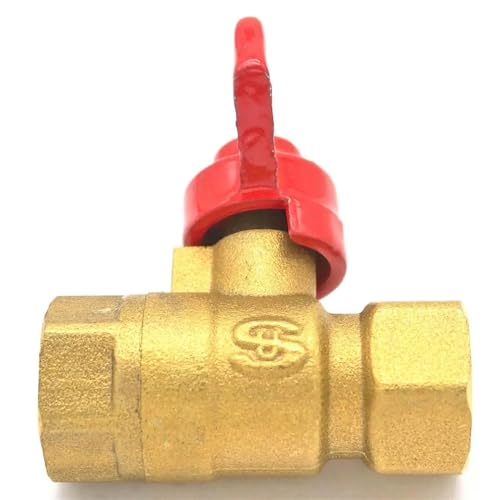 Válvula de bola de latón para eliminar fugas de agua y reparar tuberías con rosca de 1/2 5