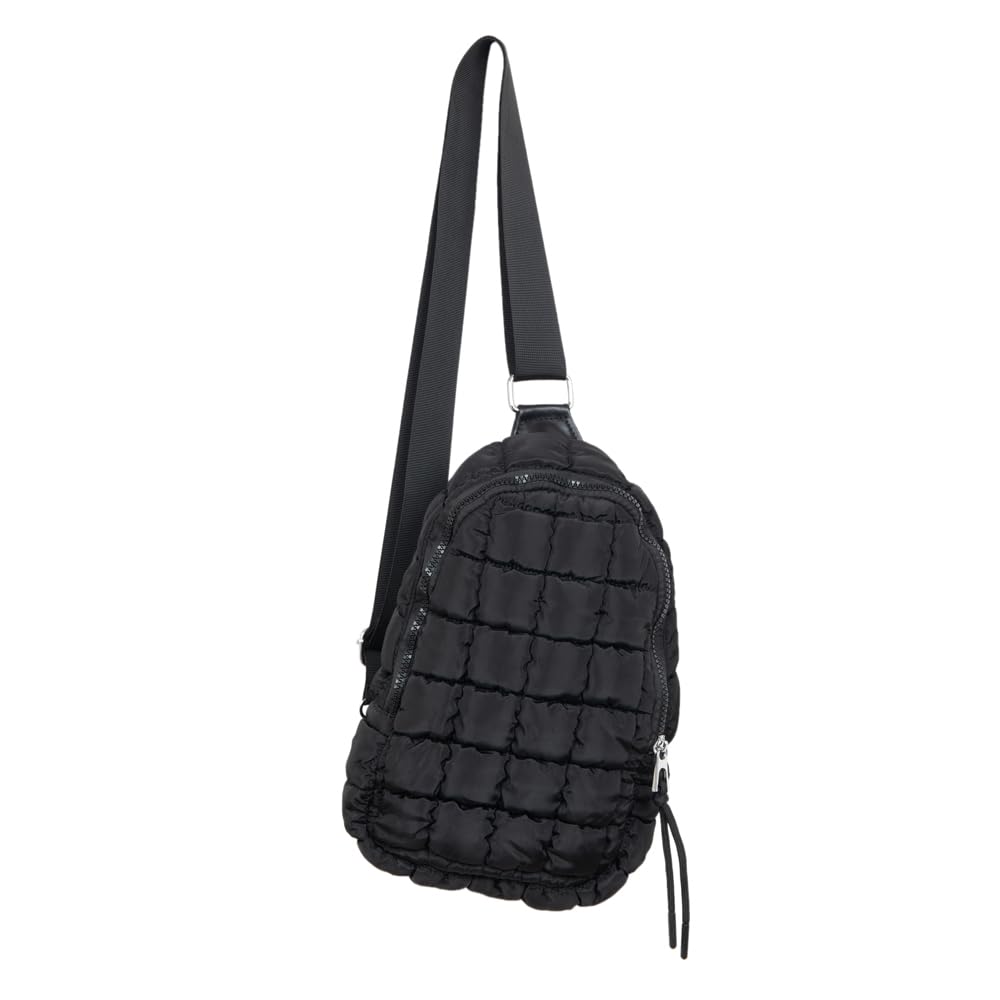 KATYDID Crossbody Sling Bags for Women - Sling Purse with Adjustable Strap - Quilted Crossbody Bags for Women