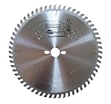  Hartmetallbestücktes DHZ Kreissägeblatt - Ø 303 mm x 3,2/2,2 mm x 30 mm; Dachholzahn (positiv) - 60 Zähne; Für ausrissfreie Feinschnitte in Holz und kunststoffbeschichteten Platten