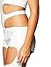 Forplay Women's Costumes Futuristic Element Strappy Stretch Lycra Bodysuit, White, X-Small/Small