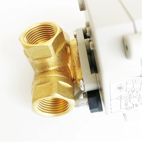 Vanne 3 voies DN25 laiton 24V motorisée pour automatisme hydraulique