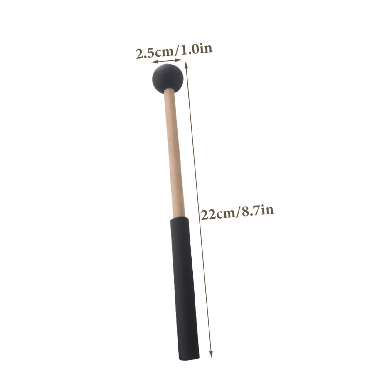 ibasenice 8pares Mallets De Percusión Para Tongue Drum y Marimba De Accesorios Para Práctica De Instrumentos De Percusión