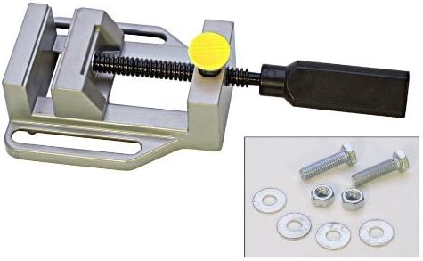 AMYAMYAluminum Drill Press Vise (Silver)