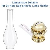 KONTONTY Klosz Szklany Do Lampy Naftowej O Średnicy 5 Cm 38 Otworów Styl Retro Do Lamp Dekoracyjnych