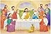 MoinKidz Bible Themed 4-in-1 Wooden Jigsaw Puzzles in Box, 15 Piece Each, Christian Religious Nativity Toys for Kids, Easter Christmas Puzzle for Kids (New Testament)