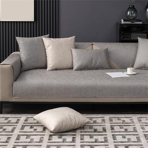 Housse de canapé imperméable en similicuir premium antidérapant