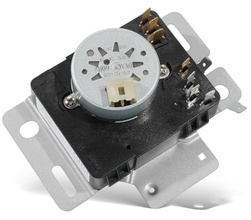 W10745655 W10857612 418-619-20-B5 Dryer Timer Compatible with Whirlpool Amana Dryer Timer NED4655EW1 YNED4655EW0 4KNED3100JW0 4KNED4605FW0 WPW10745655 Replaces AP6003908 PS11731366