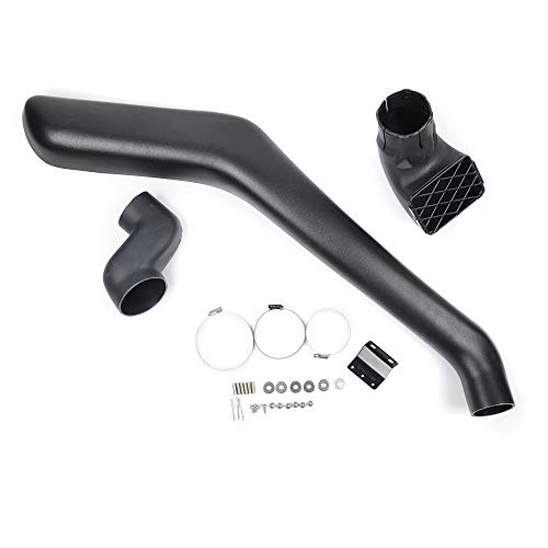 Black Air Ram Snorkel Intake Kit Compatible with Toyota HILUX VIGO 2005 Onwards 3.0L