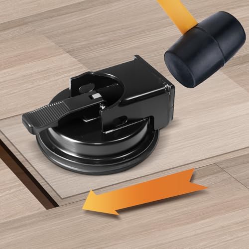 Heavy Duty Floor Gap Fixer Tool Heavy Suction Cup Plank Grabber with Nano Gel Adhesive Pad for Wood Vinyl Laminate Floor Ideal for Filling Gaps(No Hammer)