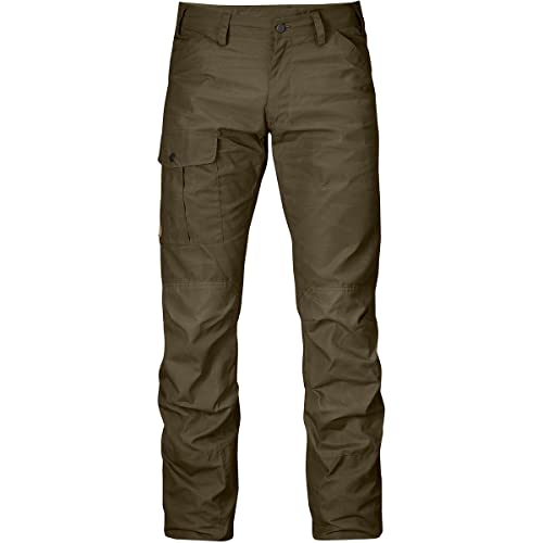 Fjällräven Herren Hose Nils Trousers, Dark Olive, 54, 81752