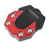 ◆◆ Fuerte Función de Soporte: En Comparación con el soporte original, este producto puede aumentar el área de fuerza de la tierra y hacer que su motocicleta se estacione Más Suavemente.