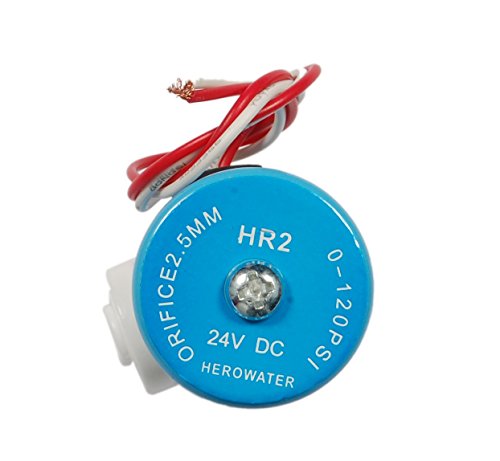Nandi HomeZ Aauafresh Copper 24V DC Solenoid Valve for RO Water Purifier (HR2 SV, Blue)