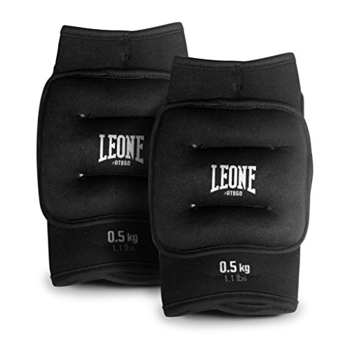 Leone 1947, Guanti Da Palestra, Unisex – Adulto, Nero, Taglia Unica, At860