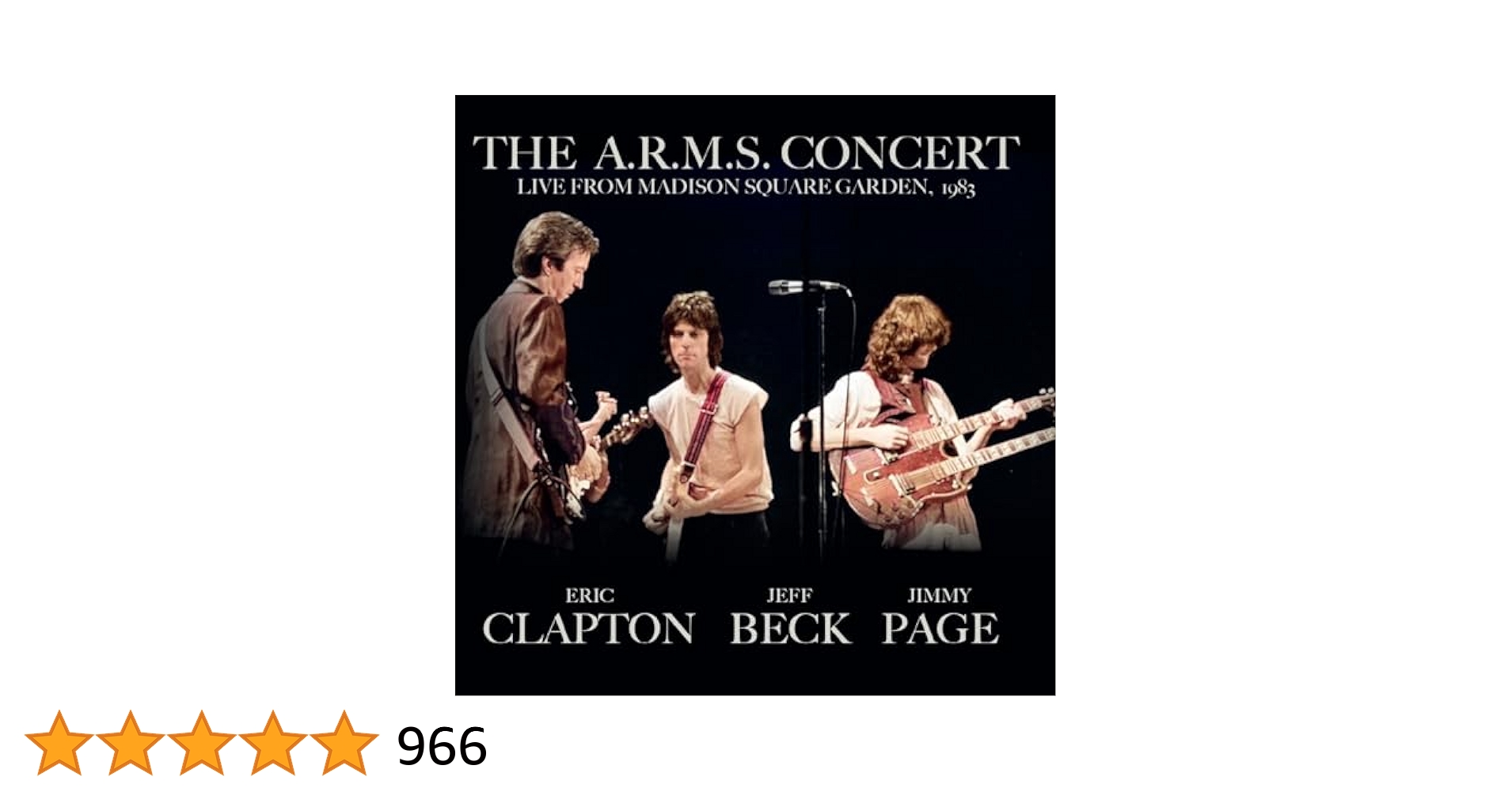 ERIC CLAPTON&JEFF BECK 「VERSUS」4CD&3DVD