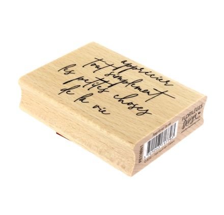 Florilges Design Stamp, Wood Colour, 60 x 80 mm