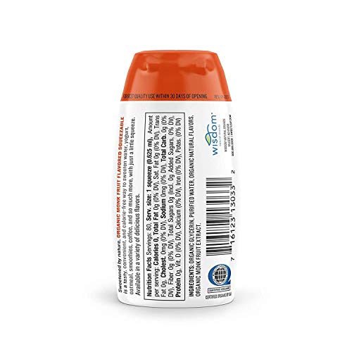 SweetLeaf Liquid Monk Fruit Drops