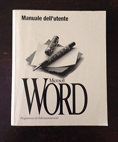 Manuale dell'utente Microsoft Word programma di e