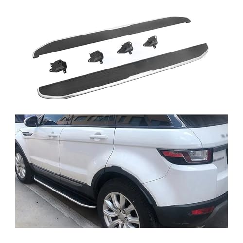 2PCS サイドステップ ランニングボード バー サイドペダル レンジローバー イヴォーク 2020-2022 対応