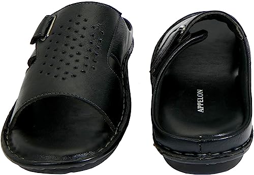 Appelon Trending Men's Synthetic leather Slipper For Ultimate Comfort and Fashion AS1011