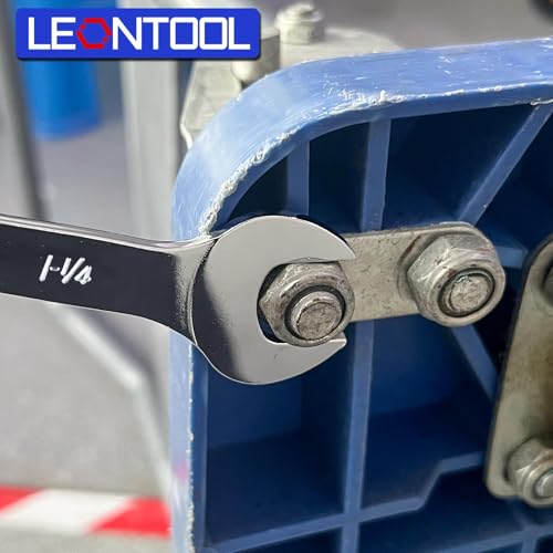 Clés plates pour espace restreint LEONTOOL jeu de 7 clés à extrémité ouverte SAE