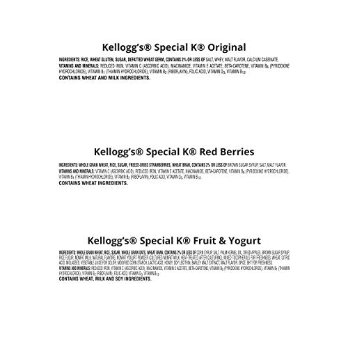 Kellogg's Special K Breakfast Cereal in a Cup, Variety Pack, Assortment Varies, Single Serve (24 Cups)