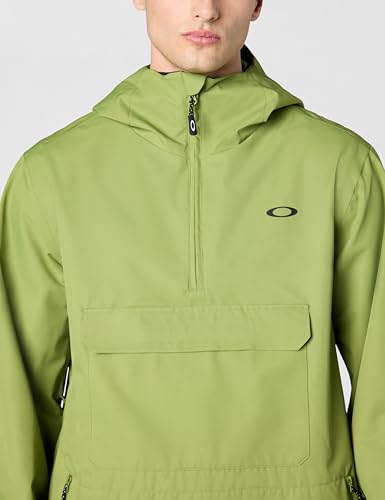 Image of Oakley Men's Divisional Recycled Shell Anorak Jacket