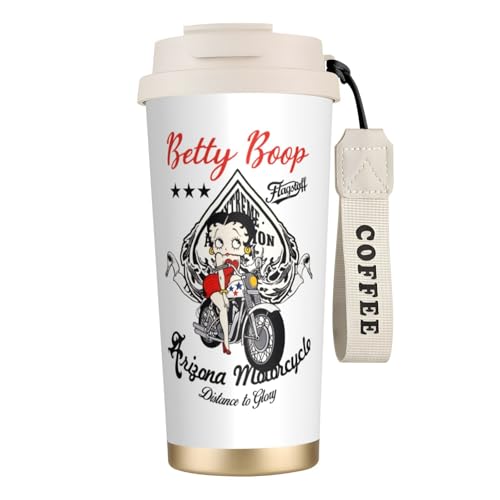 タンブラー ベティちゃん グッズ 水筒 コーヒーカップ コンビニカップ ステンレスボトル 保温保冷 ストロー付き 持ち運び 直接ドリップ 大容量 おしゃれ プレゼント