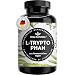Produktbild L-Tryptophan  500mg pro Tagesdosis  hochdosiert mit 180 Kapseln für 6 Monate  aus Fermentation  vegan, in Deutschland entwickelt & laborgeprüft