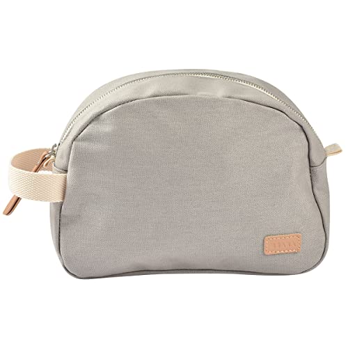 Béaba, Baby Toilet Bag, Baby Care Kit, Geneve Bag, Waterproof Fabric, 2 Inner Pockets, Soft Grey, Gris Perle - Image 2