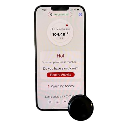 Smart Wearable Temperature Monitor for All Ages