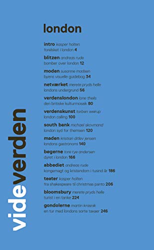 London (Vide verden) (Danish Edition)