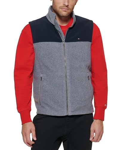 Image of Tommy Hilfiger Men's Lightweight Polar Fleece Vest