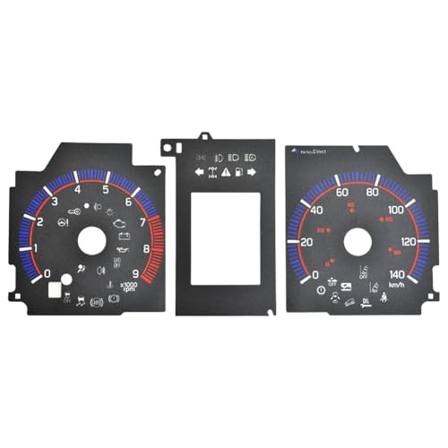 Amazon.co.jp: ファクトリーダイレクト ELメーターパネル el-sz08bk