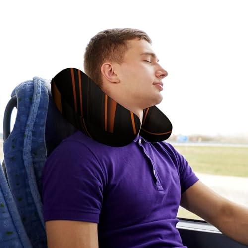 Almohada de viaje de espuma viscoelástica tamaño único miniatura 7